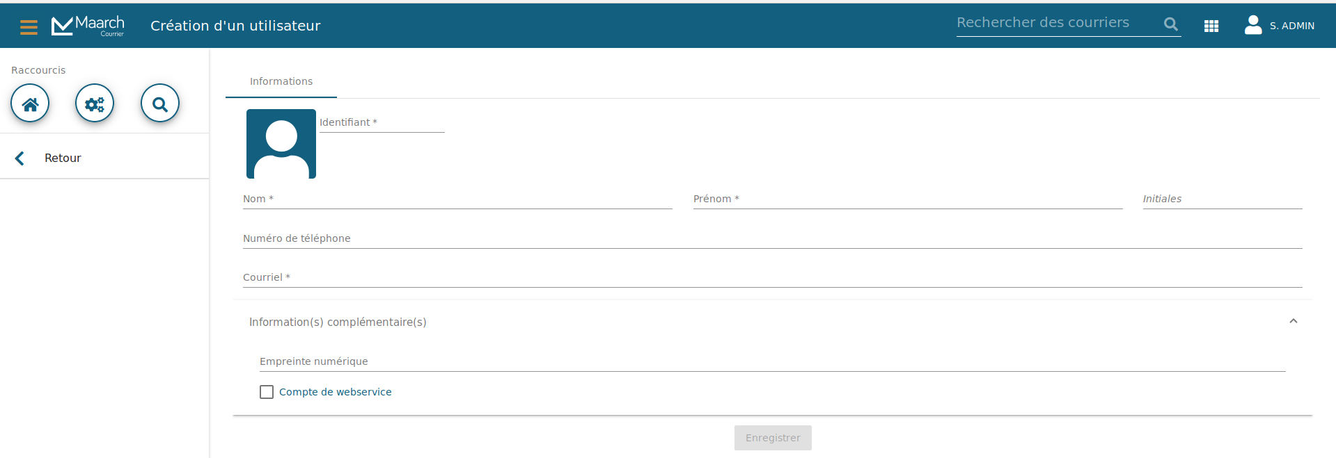 Fiche utilisateur