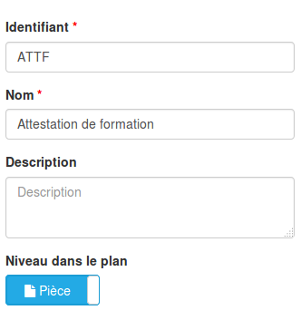 Modification des profils d'archive